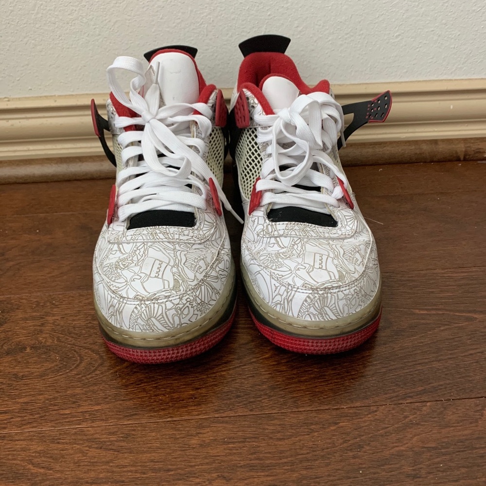 Jordan 4 laser:best of both worlds